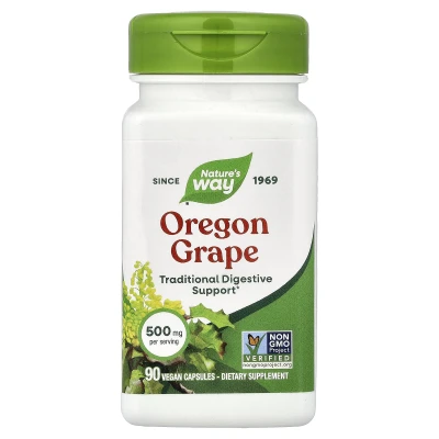 Nature's Way - Oregon Grape | 500 mg | 90 Vegan Capsules