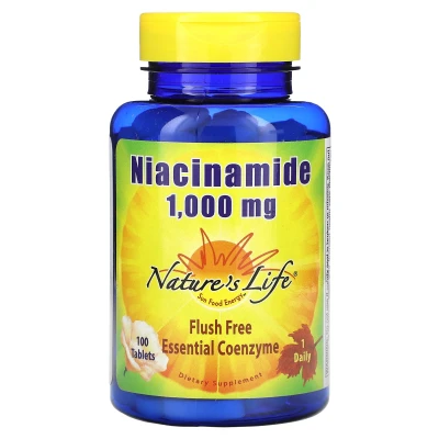 Nature's Life - Niacinamide | 1000 mg | 100 Tablets