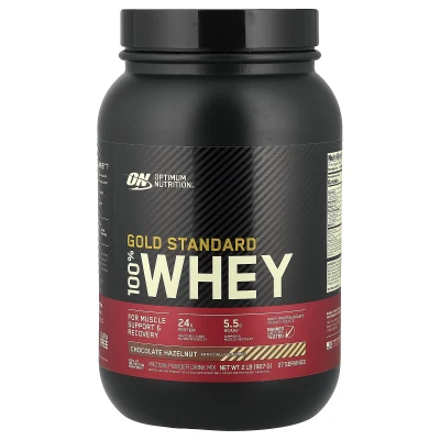 Optimum Nutrition - Gold Standard® 100% Whey | Chocolate Hazelnut | 2 lb (907 g)