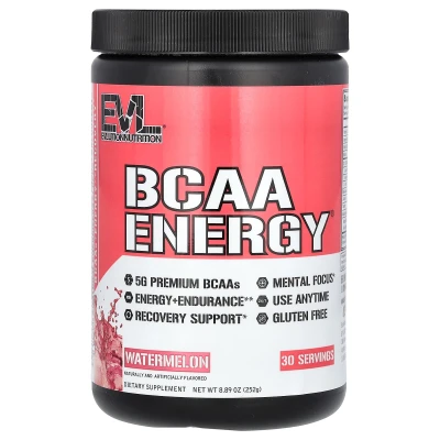 EVLution Nutrition - BCAA Energy® | Watermelon | 8.89 oz (252 g)