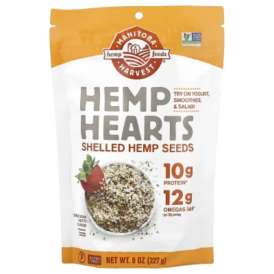 Manitoba Harvest - Hemp Hearts | Shelled Hemp Seeds | 8 oz (227 g)