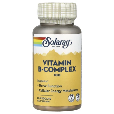 Solaray - Vitamin B-Complex 100 | 50 VegCaps