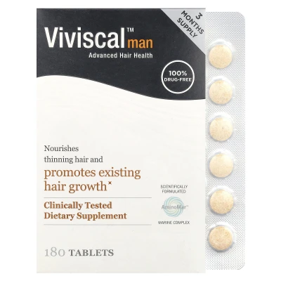 Viviscal - Man | Advanced Hair Health | 180 Tablets