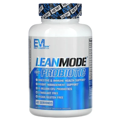 EVLution Nutrition - LeanMode + Probiotic | 120 Veggie Capsules