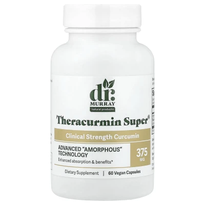 Dr. Murray's - Theracurmin Super® | Clinical Strength Curcumin | 60 Vegan Capsules