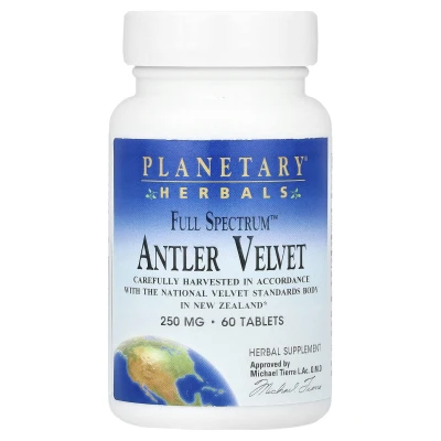 Planetary Herbals - Full Spectrum™ Antler Velvet | 60 Tablets (250 mg per Tablet)