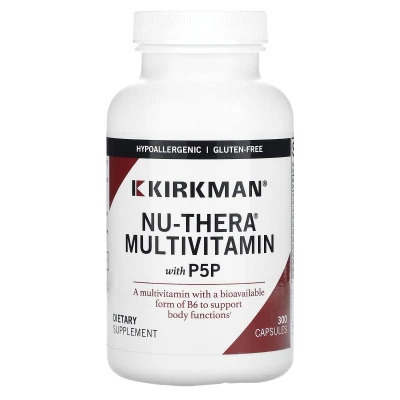 Kirkman Labs - Nu-Thera Multivitamin with P5P | 300 Capsules