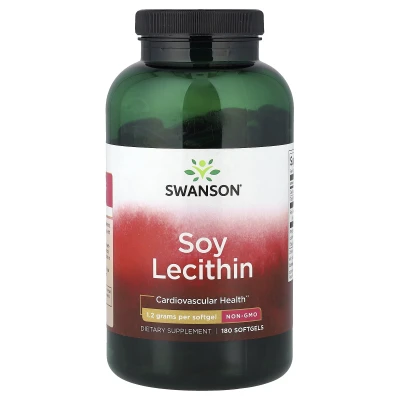 Swanson - Soy Lecithin | 1.2 g | 180 Softgels
