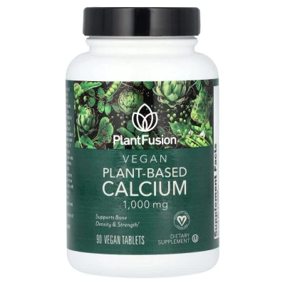 PlantFusion - Vegan Planet-Based Calcium | 90 Tablets (333 mg per Tablet)