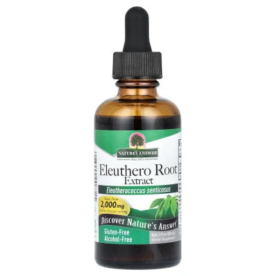 Nature's Answer - Eleuthero Root Extract | Alcohol-Free | 160 mg | 2 fl oz (60 ml)