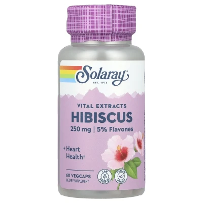 Solaray - Vital Extracts | Hibiscus | 60 VegCaps