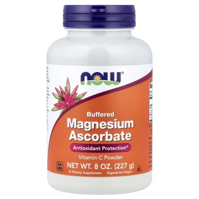 NOW Foods - Buffered Magnesium Ascorbate | Vitamin C Powder | 8 oz (227 g)