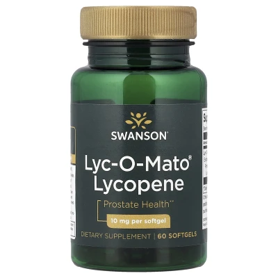 Swanson - Lyc-O-Mato® Lycopene | 10 mg | 60 Softgels