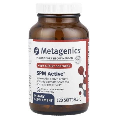 Metagenics - SPM Active® | Body & Joint Soreness | 120 Softgels