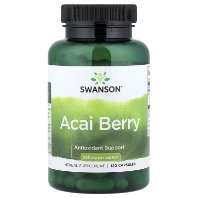 Swanson - Açaí Berry | 500 mg | 120 Capsules