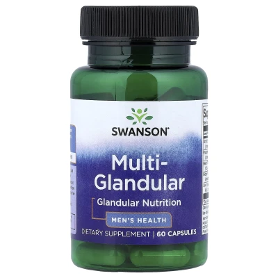 Swanson - Multi-Glandular | Men's Health | 60 Capsules