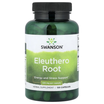 Swanson - Eleuthero Root | 120 Capsules (425 mg per Capsule)