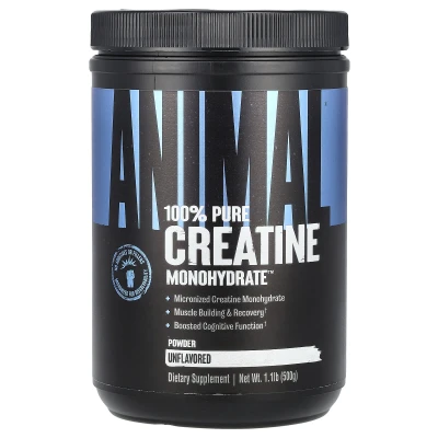 Animal - 100% Pure Creatine Monohydrate™ Powder | Unflavoured | 1.1 lb (500 g)