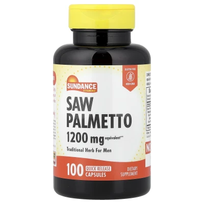 Sundance Vitamins - Saw Palmetto | 1200 mg | 100 Quick Release Capsules