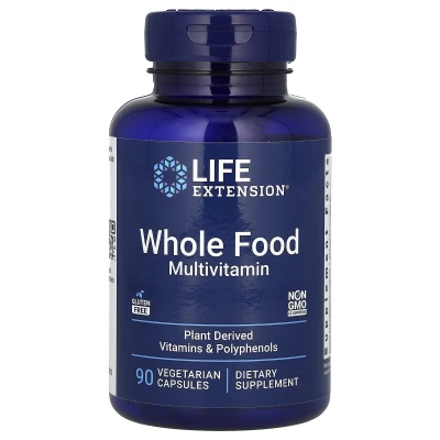 Life Extension - Whole Food Multivitamin | 90 Vegetarian Capsules