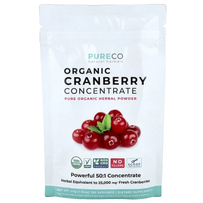 Pure Co. - Organic Cranberry Concentrate | 1.76 oz (50 g)