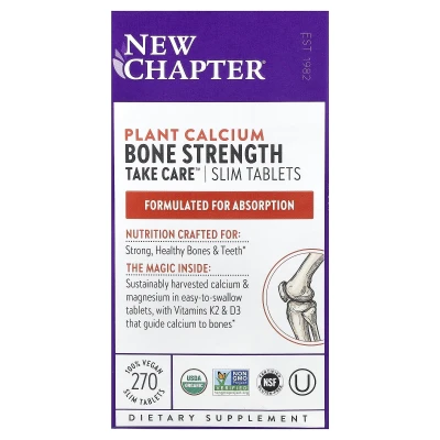New Chapter - Bone Strength Take Care™ | 270 Vegetarian Slim Tablets
