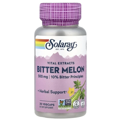 Solaray - Vital Extracts | Bitter Melon | 500 mg | 30 VegCaps