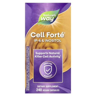 Nature's Way - Cell Forté | IP-6 & Inositol | 240 Vegan Capsules