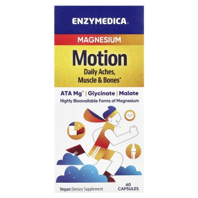 Enzymedica - Motion | Magnesium | 60 Capsules