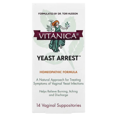 Vitanica - Yeast Arrest™ | 14 Vaginal Suppositories