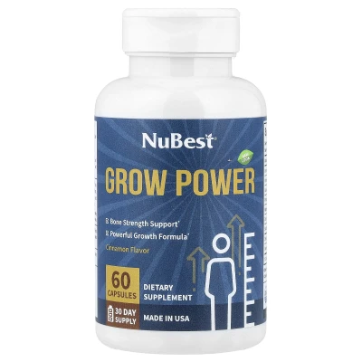 NuBest - Grow Power | Cinnamon | 60 Capsules