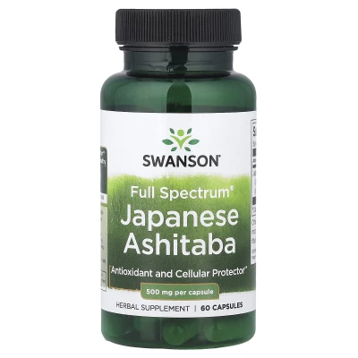 Swanson - Full Spectrum® Japanese Ashitaba | 500 mg | 60 Capsules