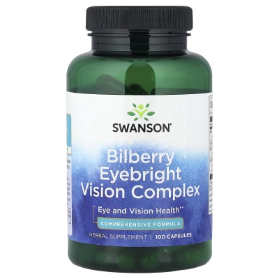 Swanson - Bilberry Eyebright Vision Complex | 100 Capsules