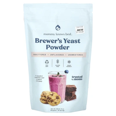 Mommy Knows Best - Brewer's Yeast Powder | Unflavoured | 0.94 lb (15 oz)