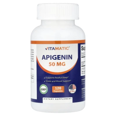 Vitamatic - Apigenin | 50 mg | 120 Capsules