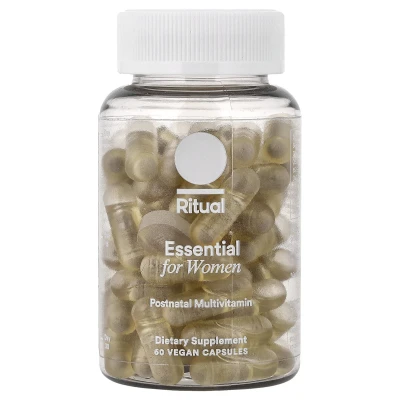 Ritual - Essential for Women | Postnatal Multivitamin | Mint | 60 Vegan Capsules