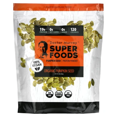 Dr. Murray's - Superfoods | Organic Pumpkin Seed Protein Powder | 2 lb (908 g)