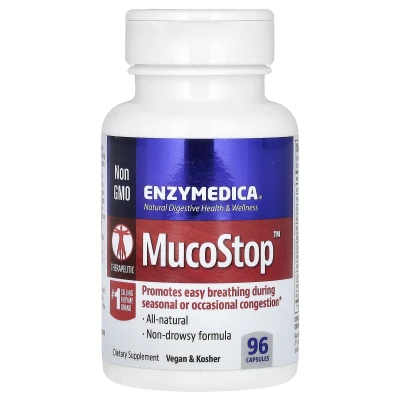 Enzymedica - MucoStop | 96 Capsules
