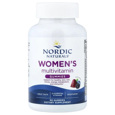 Nordic Naturals - Women's Multivitamin Gummies | Mixed Berry | 60 Gummies