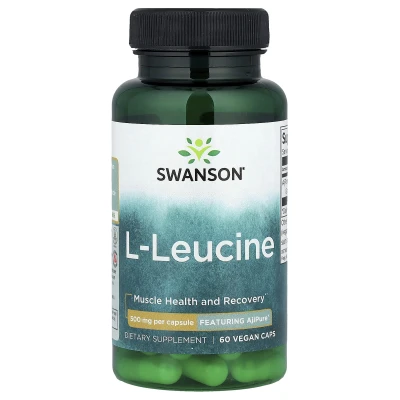 Swanson - L-Leucine | 500 mg | 60 Vegan Caps