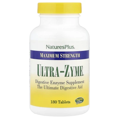 NaturesPlus - Ultra-Zyme® | Maximum Strength | 180 Tablets