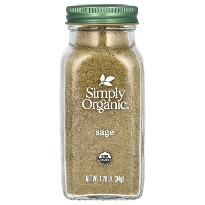Simply Organic - Sage | 34 g (1.2 oz)
