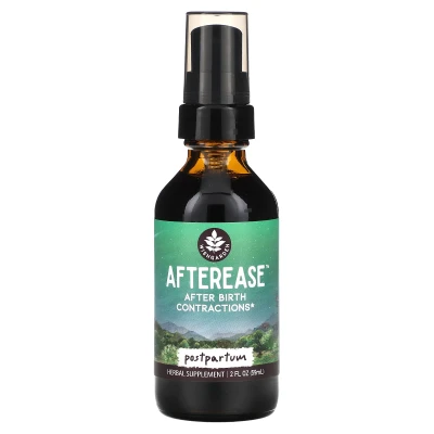 WishGarden Herbs - Afterease | After Birth Contractions | 2 fl oz (59 ml)