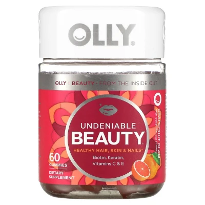 OLLY - Undeniable Beauty | Grapefruit Glam | 60 Gummies