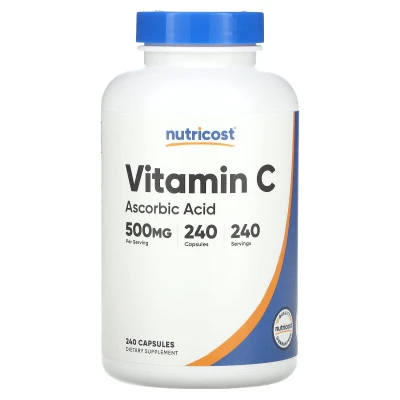 Nutricost - Vitamin C | 500 mg | 240 Capsules