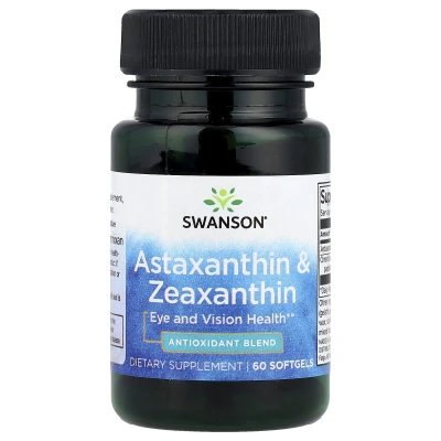 Swanson - Astaxanthin & Zeaxanthin | 60 Softgels
