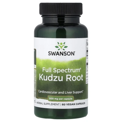 Swanson - Full Spectrum® Kudzu Root | 500 mg | 60 Vegan Capsules