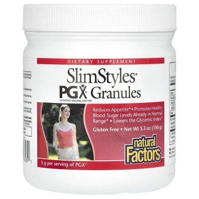 Natural Factors - SlimStyles | PGX Granules | Unflavoured | 5.3 oz (150 g)