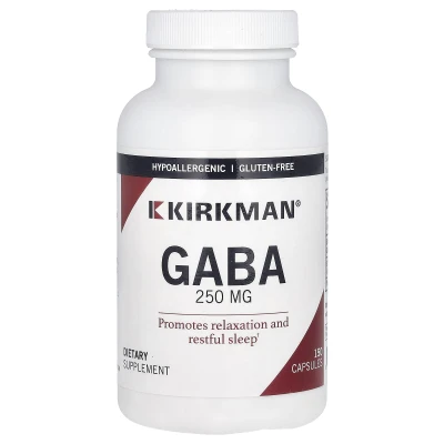 Kirkman Labs - GABA | 250 mg | 150 Capsules