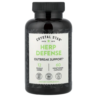 Crystal Star - Herp Defence | 60 Vegetarian Capsules